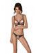 Еротичний комплект Passion MARINA SET WITH OPEN BRA, L/XL, beige, відкриті чашки 107739 фото 1