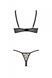 Еротичний комплект Passion MARINA SET WITH OPEN BRA, L/XL, beige, відкриті чашки 107739 фото 4