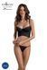 Комплект Passion KERRIA SET black, S/M, сетка+кружево, бюстье и стринги 108514 фото 1