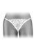 Трусики-стринги с жемчужной ниткой Fashion Secret VENUSINA White 101075 фото 1