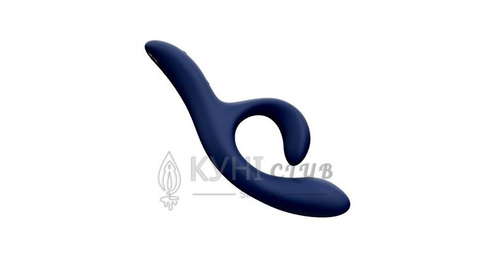 Смарт вибратор-кролик We-Vibe Nova Midnight Blue, эргономичный, регулируемый угол наклона ствола 104895 фото