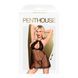 Комплект сорочка у стилі 60-х та трусики з доступом Penthouse - Libido Boost Black L/XL 103219 фото 3