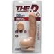 Фалоімітатор Doc Johnson The D - Uncut D - 9 Inch With Balls ULTRASKYN, діаметр 4,5 см, необрізаний 103964 фото 2