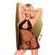 Комплект сорочка у стилі 60-х та трусики з доступом Penthouse - Libido Boost Black L/XL 103219 фото 1