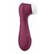 Вакуумный клиторальный стимулятор Satisfyer Pro 2 Generation 3 with Liquid Air Connect App Wine Red 105778 фото 3