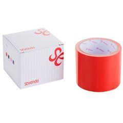 Скотч для бондажу LOCKINK SEVANDA Electrostatic Tape, червона, 16 м 110048 фото