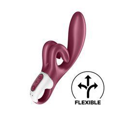 Вібратор-кролик Satisfyer Touch Me Red, подвійний відросток, 3 потужні мотори 105752 фото