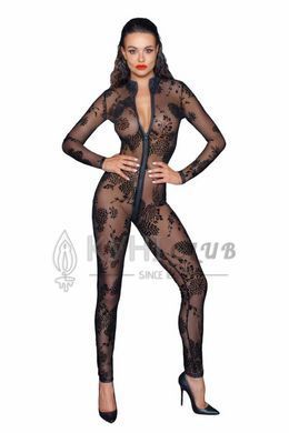 Сетчатый бодистокинг Noir Handmade F237 Long tulle overall, L 108119 фото