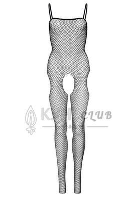 Бодістокінг Leg Avenue Suspender Bodystocking One size Black, велика сітка, доступ 106604 фото