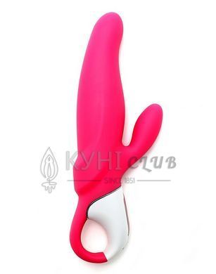 Мощный вибратор-кролик Satisfyer Vibes Mr. Rabbit, два мотора, литой силикон, 12 режимов работы 101215 фото