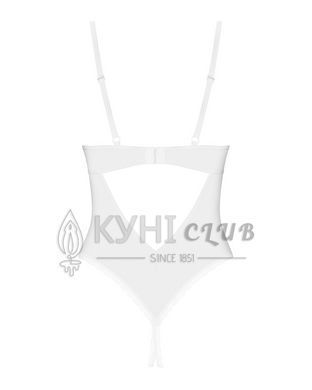 Боди з доступом Obsessive Alissium crotchless teddy, XS/S, лиф с мягкой чашкой, высокие трусики 109652 фото