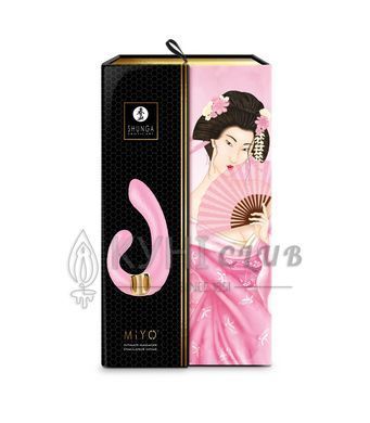 Вібратор-кролик Shunga Miyo Light Pink 104876 фото