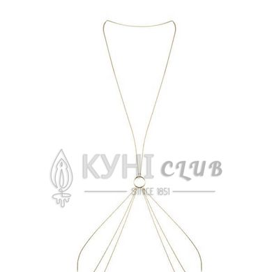 Цепочка для тела Bijoux Indiscrets Magnifique 8 Body Chain - Gold, украшение для тела 100380 фото