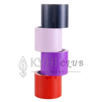 Скотч для бондажу LOCKINK SEVANDA Electrostatic Tape, червона, 16 м 110048 фото
