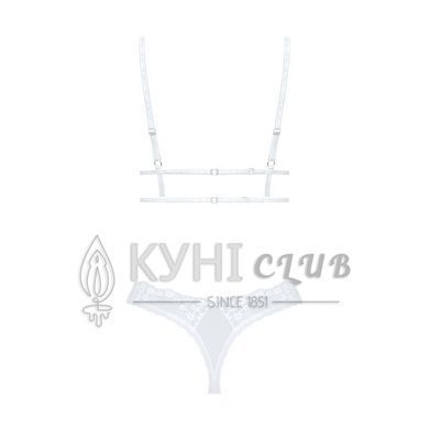 Еротичний комплект Obsessive Heavenlly 2-pcs set XL/2XL, бюстгальтер і танга 106137 фото