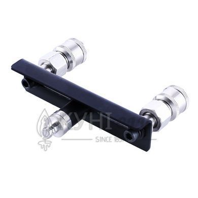 Двойной коннектор для секс-машин Hismith Quick Connector Adapter with Double Head, система KlicLok 104201 фото