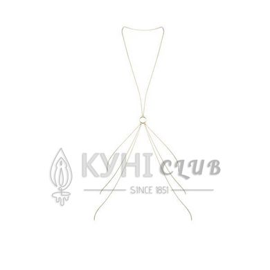 Ланцюжок для тіла Bijoux Indiscrets Magnifique 8 Body Chain - Gold, прикраса для тіла 100380 фото