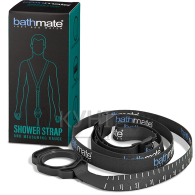 Ремінь для душу з лінійкою для вимірювання члена Bathmate 103778 фото