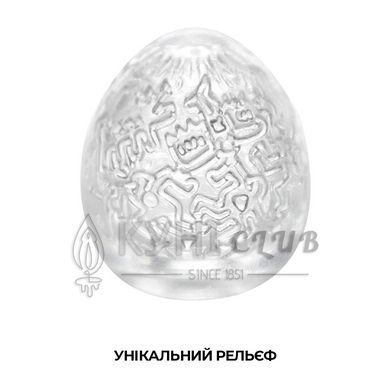 Мастурбатор-яйце Tenga Keith Haring Egg Party 109393 фото