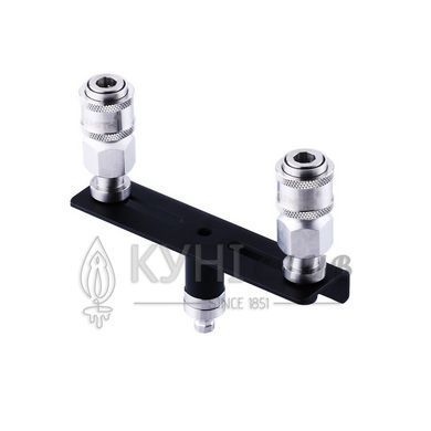 Двойной коннектор для секс-машин Hismith Quick Connector Adapter with Double Head, система KlicLok 104201 фото
