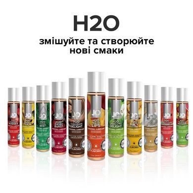 Змазка на водній основі JO H2O &mdash; Peachy Lips (120 мл) без цукру, рослинний гліцерин 100694 фото