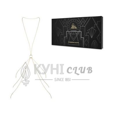 Цепочка для тела Bijoux Indiscrets Magnifique 8 Body Chain - Gold, украшение для тела 100380 фото