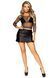 Сітчастий топ Leg Avenue Long Sleeves T-Shiets Black, One Size 107124 фото 5