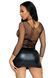 Сітчастий топ Leg Avenue Long Sleeves T-Shiets Black, One Size 107124 фото 2