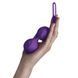 Вагинальные шарики Adrien Lastic Geisha Lastic Balls BIG Violet (L), диаметр 4см, вес 90гр 101374 фото 5