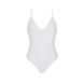 Боди с ажурным декором и открытым шагом Ursula Body white L/XL &mdash; Passion 103730 фото 3