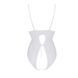Боди с ажурным декором и открытым шагом Ursula Body white L/XL &mdash; Passion 103730 фото 4