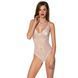 Боди с ажурным декором и открытым шагом Ursula Body white L/XL &mdash; Passion 103730 фото 1