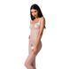 Бодістокінг Passion BS071 white, комбінезон на бретелях 109090 фото 1