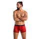 Чоловічі прозорі боксери Passion 046 SHORT PARKER S/M Red, сітка, під леопард 105587 фото 3