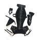Лаковий еротичний комплект "Повелителька Дженна" One Size Black 109274 фото 3