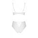 Еротичний комплект з малюнком Passion LOVELIA BIKINI L/XL, white 102610 фото 4