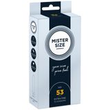 Презервативи Mister Size - pure feel - 53 (10 condoms), товщина 0,05 мм 105958 фото