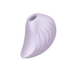 Вакуумний кліторальний стимулятор із вібрацією Satisfyer Pearl Diver Violet 104041 фото