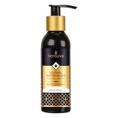 Змазка на водній основі Sensuva Natural Water-Based Exotic Coconut (125 мл) без гліцерину і парабені 102785 фото