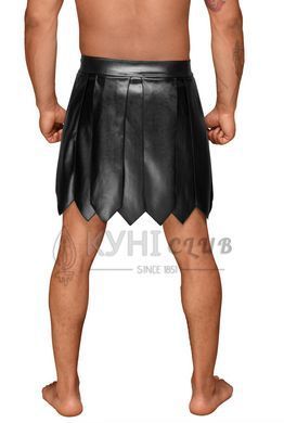 Мужская юбка гладиатора Noir Handmade H053 Eco leather men's gladiator skirt, XL, экокожа 108070 фото