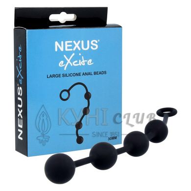 Анальные шарики Nexus Excite Large Anal Beads, силикон, макс. диаметр 3 см 104944 фото