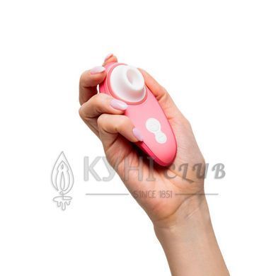 Вакуумний кліторальний стимулятор Womanizer Liberty 2 Vibrant Rose, 8 режимів, магнітна кришечка 109575 фото