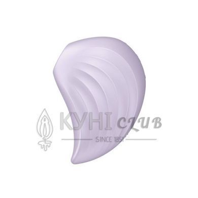 Вакуумний кліторальний стимулятор із вібрацією Satisfyer Pearl Diver Violet 104041 фото