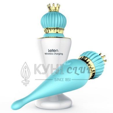Королівський вібратор Leten Dream Key з індукційною зарядкою, водонепроникний 101972 фото