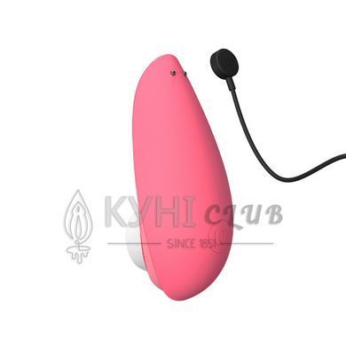 Вакуумний кліторальний стимулятор Womanizer Liberty 2 Vibrant Rose, 8 режимів, магнітна кришечка 109575 фото