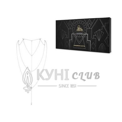 Ланцюжок для спини Bijoux Indiscrets Magnifique Back and Cleavage Chain - Silver, прикраса для тіла 100381 фото