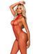 Еротичний сітчастий бодістокінг Leg Avenue Racer neck bodystocking Red 107175 фото 6