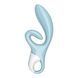 Вібратор-кролик Satisfyer Touch Me Blue, подвійний відросток, 3 потужні мотори 105753 фото 2