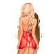 Комплект сорочка у стилі 60-х та трусики з доступом Penthouse - Libido Boost Red M/L 103220 фото 2