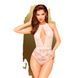 Боді з глибоким декольте та високими трусиками Penthouse - Toxic Powder White M/L 103270 фото 1